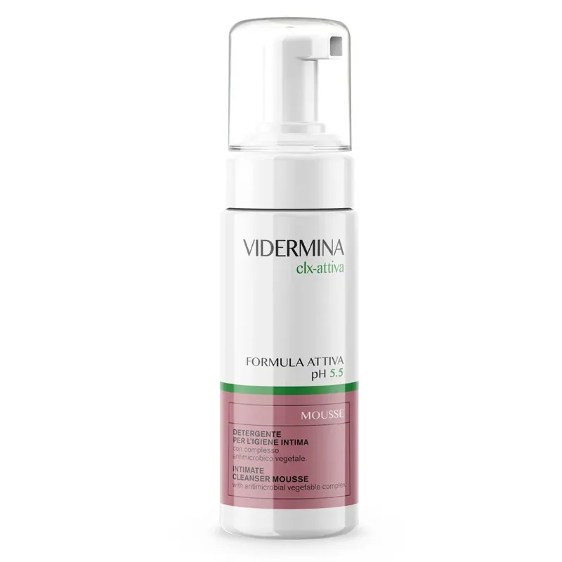 Mousse Detergente Intimo PH 5.5 165ml VIDERMINA | Pinalli