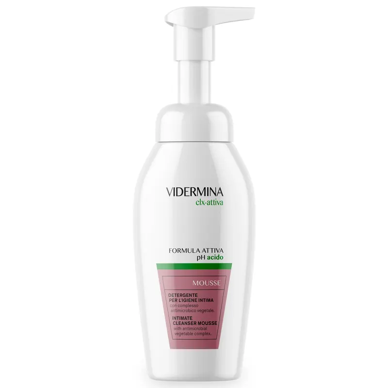 Mousse Detergente Intimo ph acido 200ml VIDERMINA | Pinalli