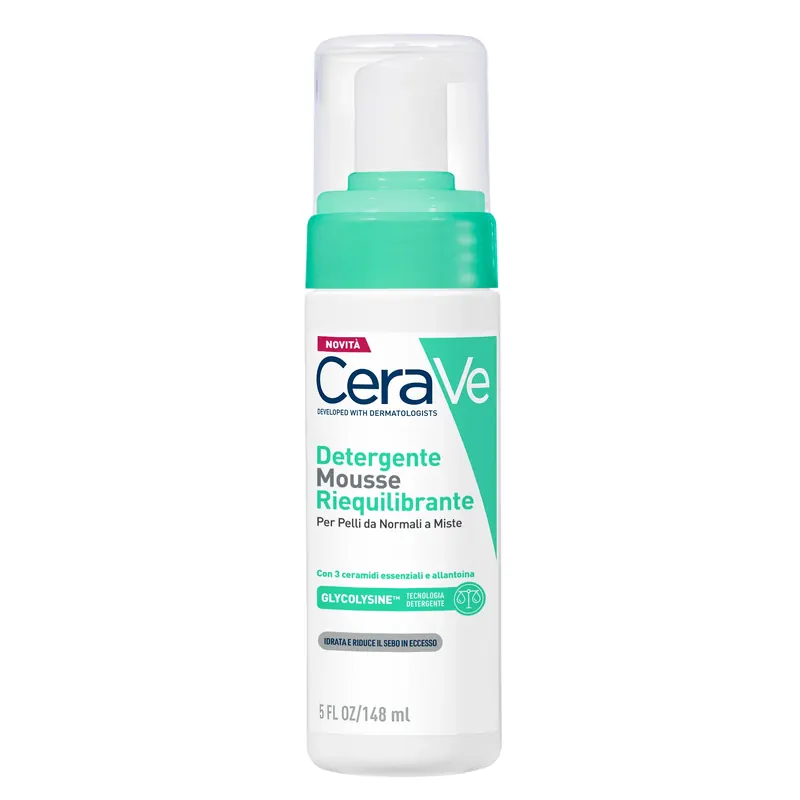 Mousse Detergente Riequilibrante 148ml CERAVE | Pinalli