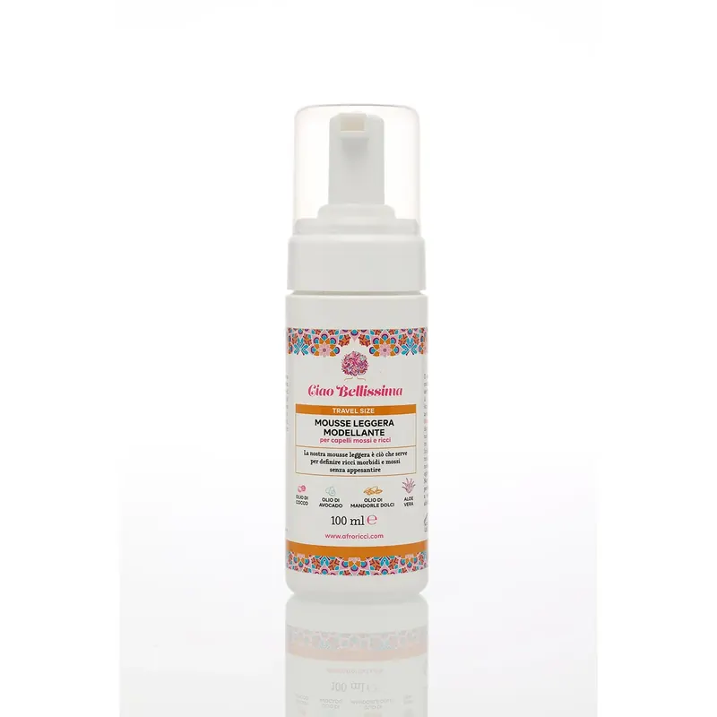 Mousse Leggera Modellante Per Capelli Mossi e Ricci AFRORICCI | Pinalli