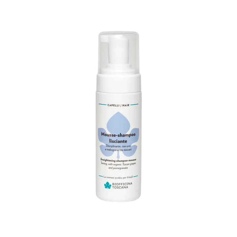 Mousse-shampoo lisciante 150ml BIOFFICINA TOSCANA | Pinalli