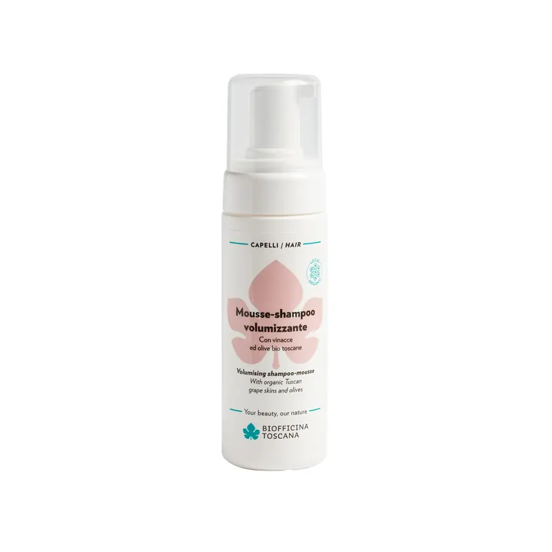Mousse-shampoo volumizzante BIOFFICINA TOSCANA | Pinalli