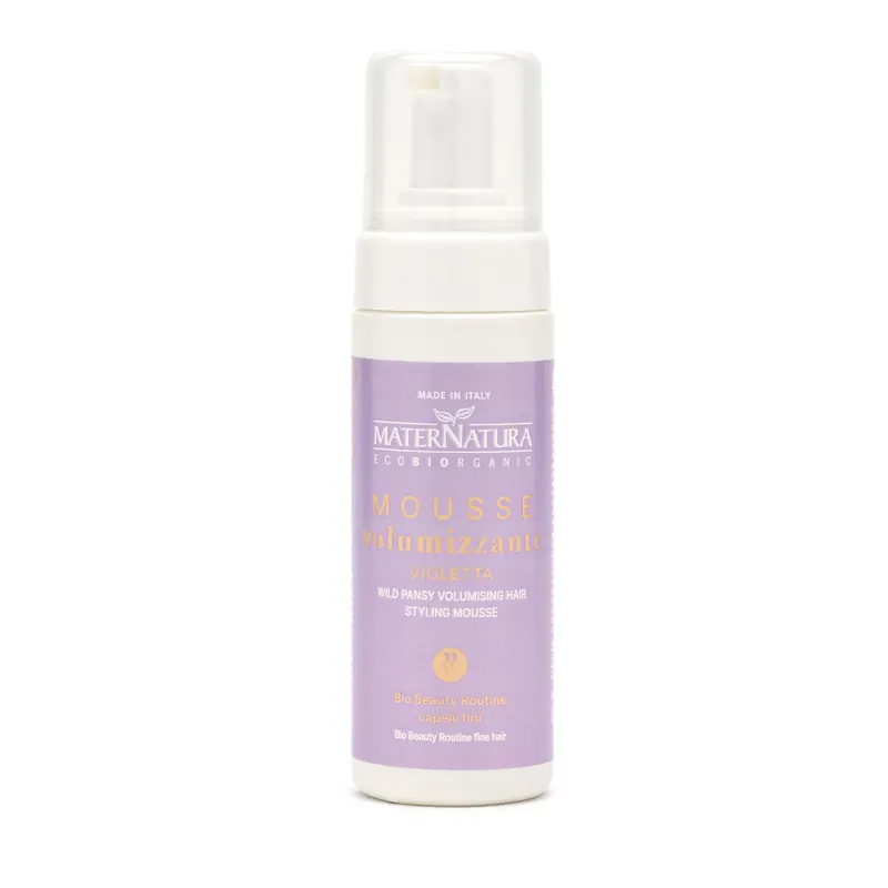 Mousse Volumizzante alla Violetta MATERNATURA | Pinalli