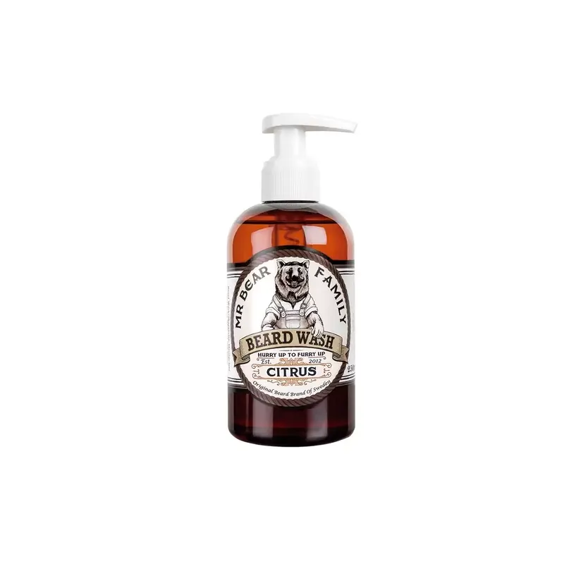 Mr Bear Family Citrus Beard Shampoo 250ml