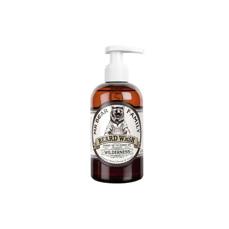 Mr Bear Family Wilderness Beard Wash 250ml
