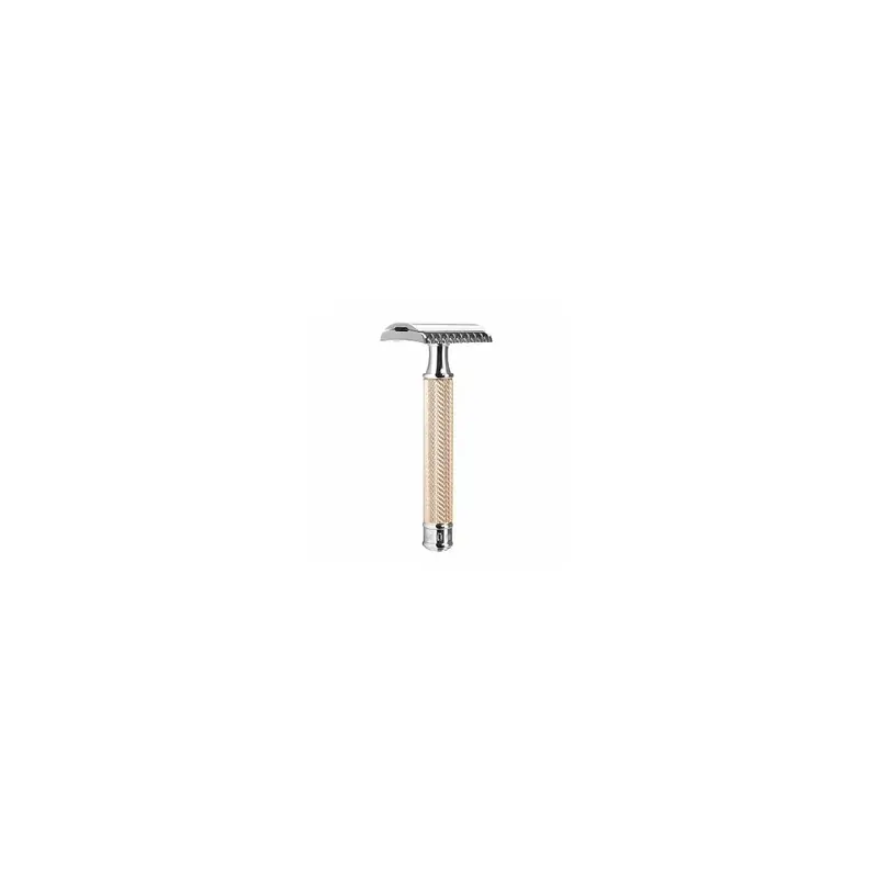 Mühle Double Edge Safety Razor R41 Rose Gold Open Comb