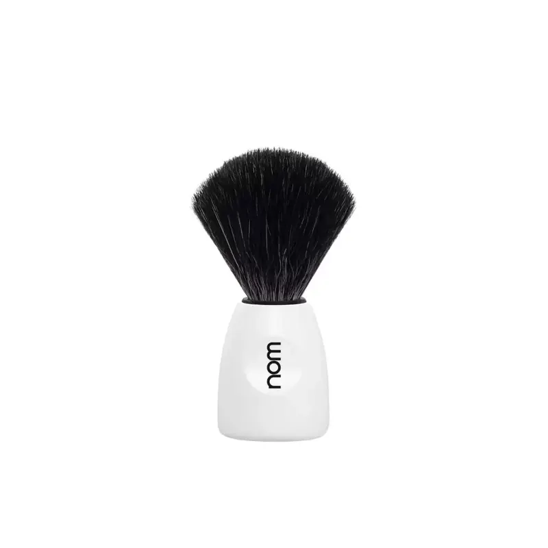 Mühle Nom Lasse Shaving Brush Black Fibre White