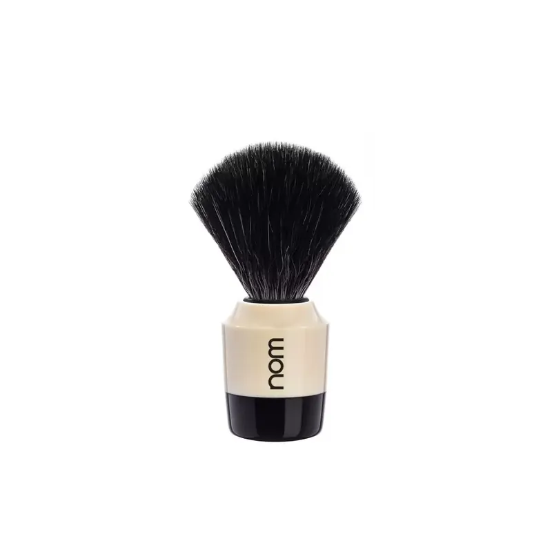 Mühle Nom Marten Shaving Brush Black Fibre Black/Creme