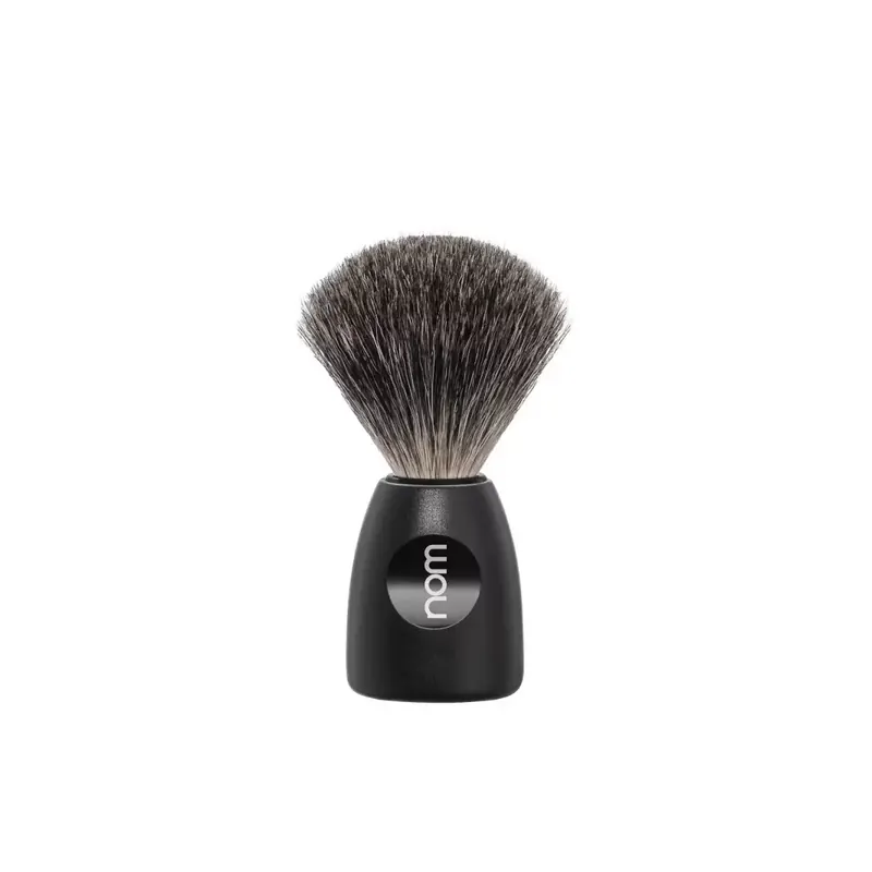 Mühle Nom Max Shaving Brush Pure Badger Black