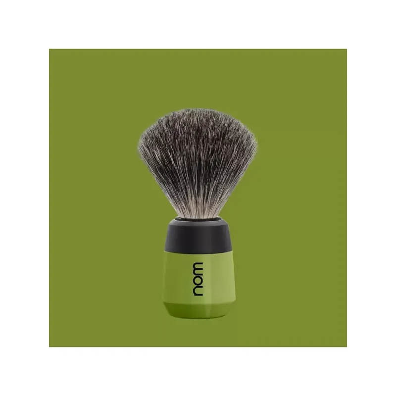 Mühle Nom Max Shaving Brush Pure Badger Olive
