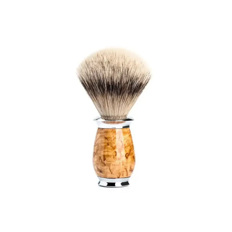 Mühle Purist Shaving Brush M Silvertip Birch Wood