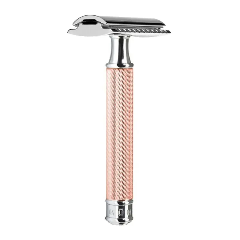 Muhle R89 Rose Gold DE Safety Razor (Closed Comb)