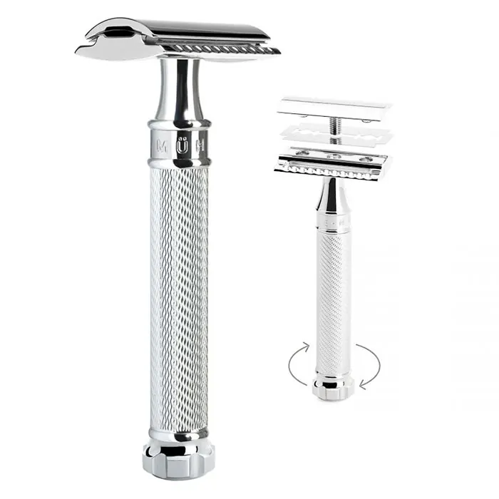Muhle rasoio di sicurezza R89 Twist closed comb