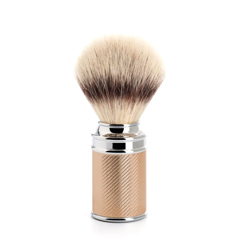 Muhle Rose gold plated shaving brush (Synthetic Silvertip)