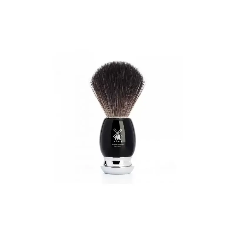 Mühle Shaving Brush Black Fibre M Black - Serie Vivo