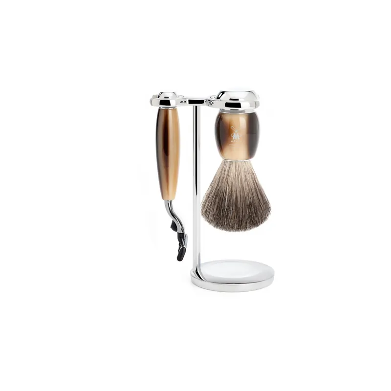 Mühle Shaving Brush & Gillette® Mach3® Set Serie Vivo