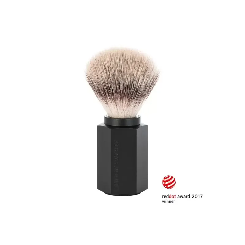 Mühle Shaving Brush Hexagon Graphite Silvertip Fibre