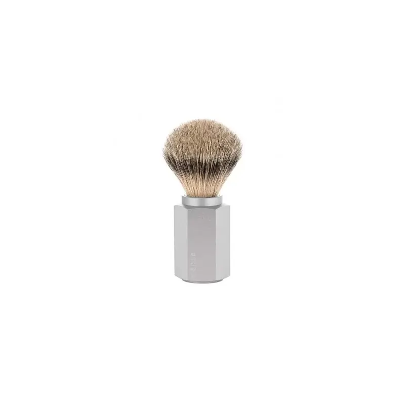 Mühle Shaving Brush Hexagon Pure Silvertip