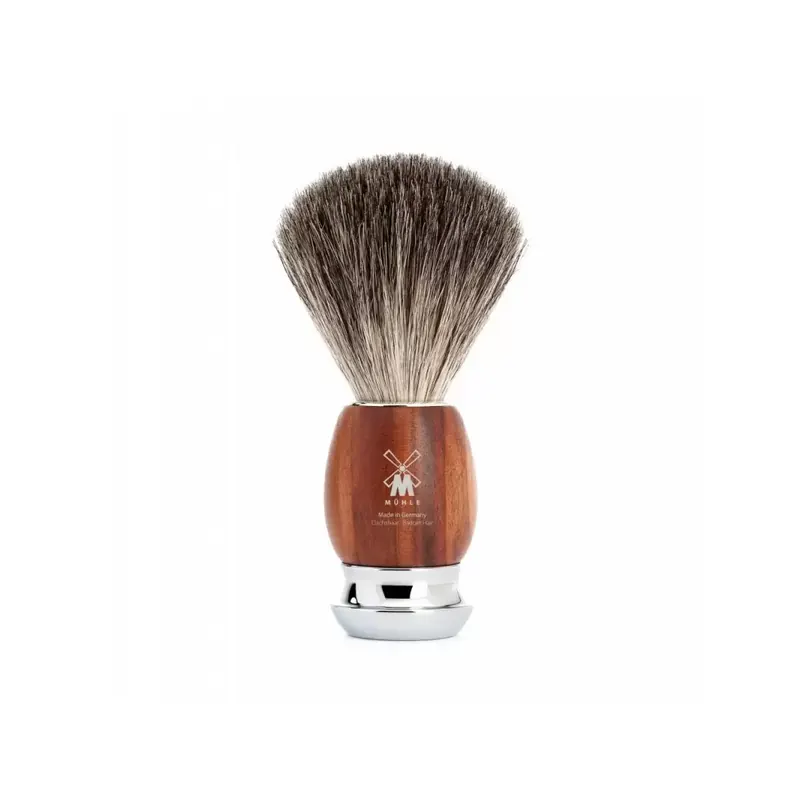 Mühle Shaving Brush Pure Badger Vivo Series Plum Wood