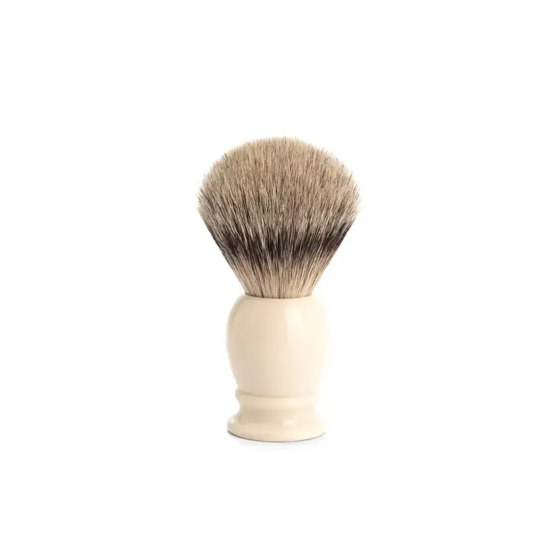 Mühle Shaving Brush Silvertip Badger Resin Ivory L