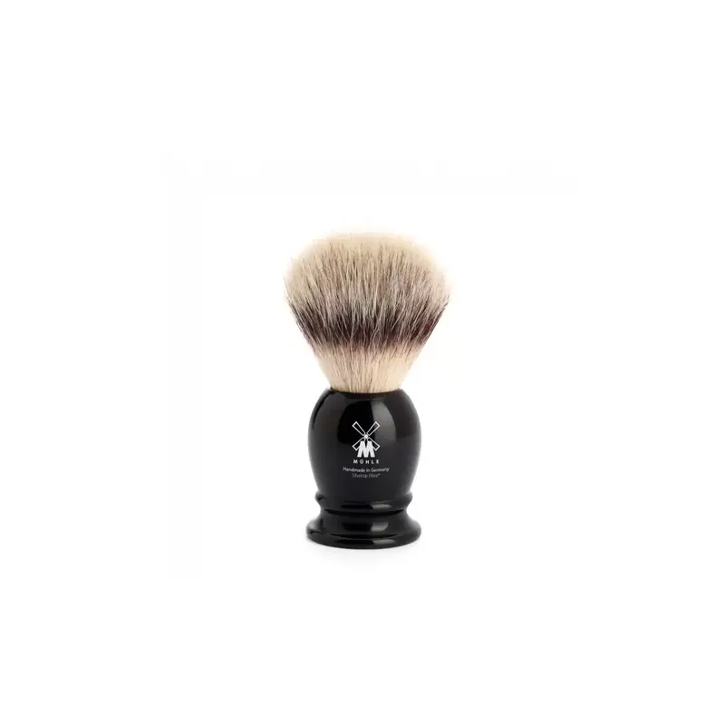 Mühle Shaving Brush Silvertip Fibre Black Resin S Size