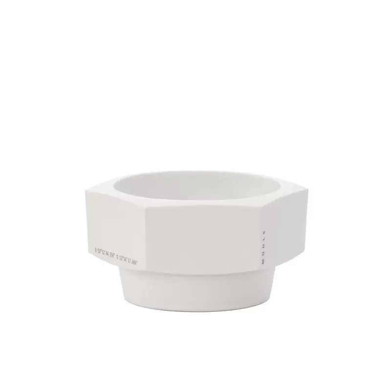 Mühle Shaving Hexagon Bowl White Porcelain