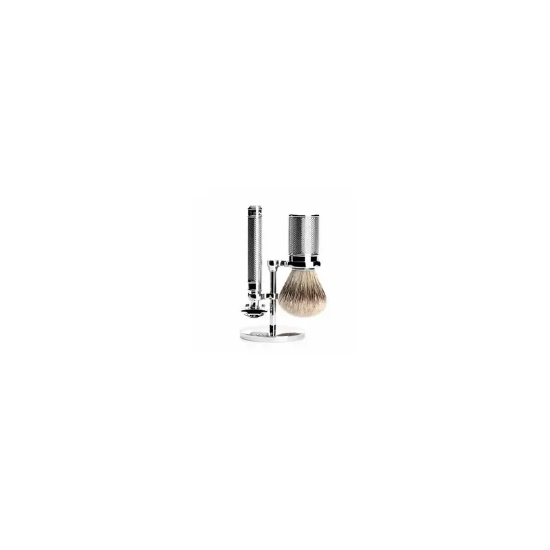 Mühle Traditional Shaving Set Silvertip Shaving Brush & R89 Safety Razor