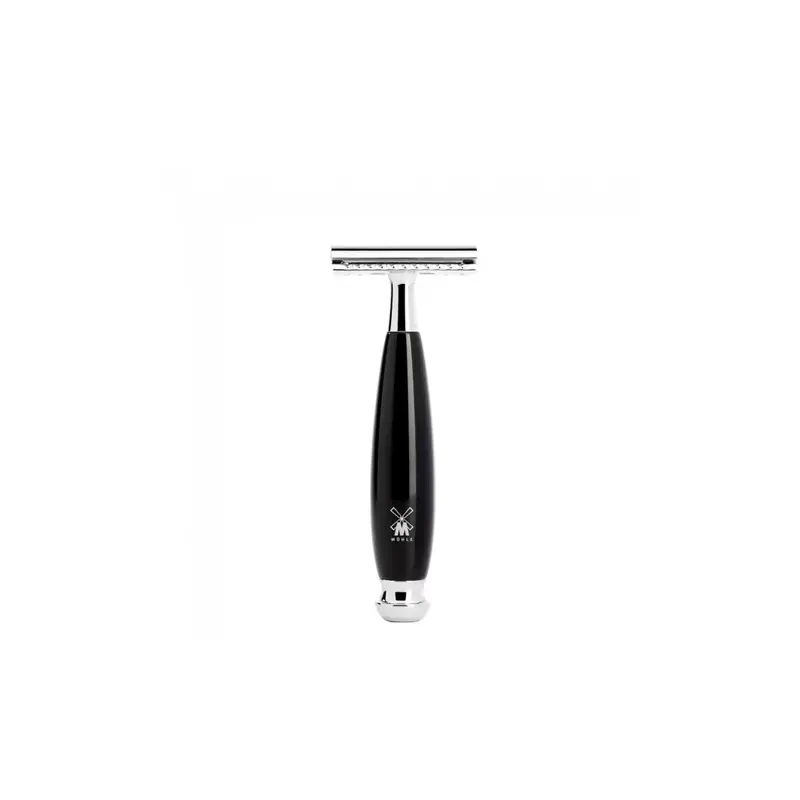 Mühle Vivo Closed Comb Resin Black Safety Razor