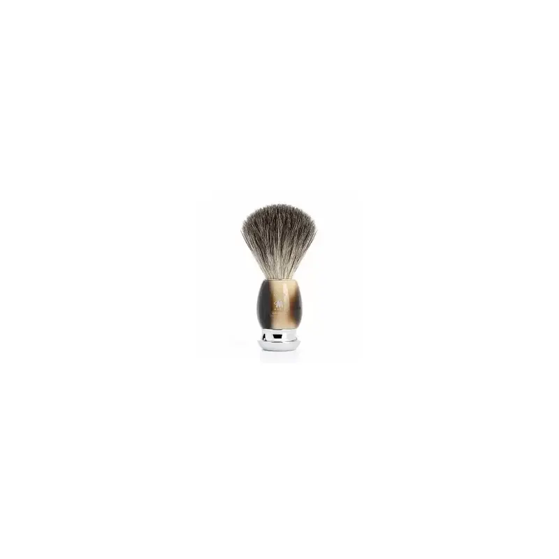 Mühle Vivo Shaving Brush Pure Badger Horn Brown