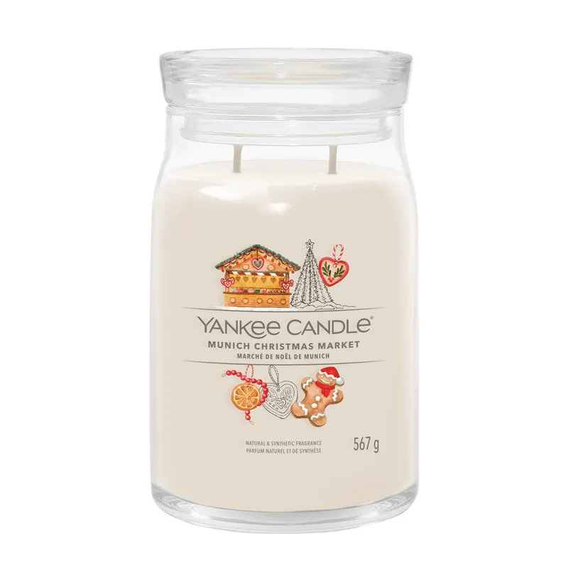 Munich Christmas Market LARGE YANKEE CANDLE | Pinalli
