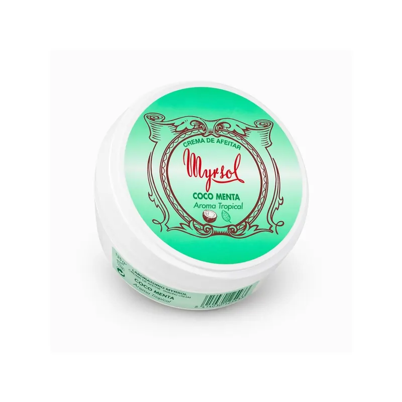 Myrsol Coconut and Mint Shaving Cream 150ml