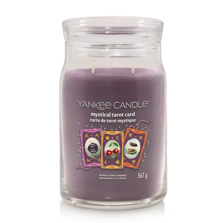 Mystical Tarot Card LARGE YANKEE CANDLE | Pinalli
