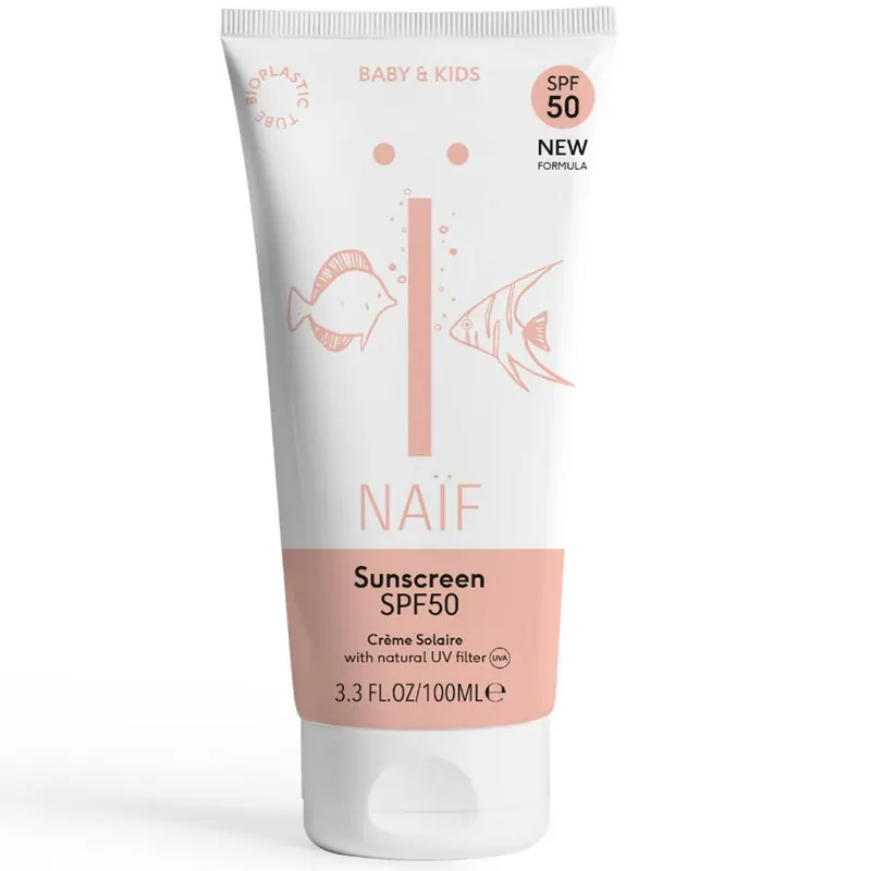 NAIF Natural Sunscreen for Baby & Kids SPF50