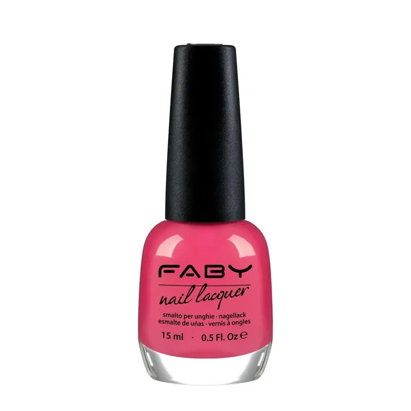 Nail Lacquer hula hoop pink FABY | Pinalli