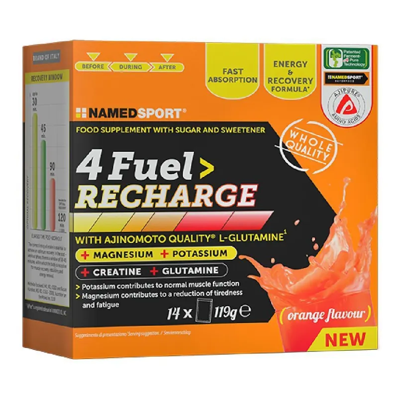 NAMEDSPORT® 4Fuel> RECHARGE - Risparmia il 10% con il codice: named0926