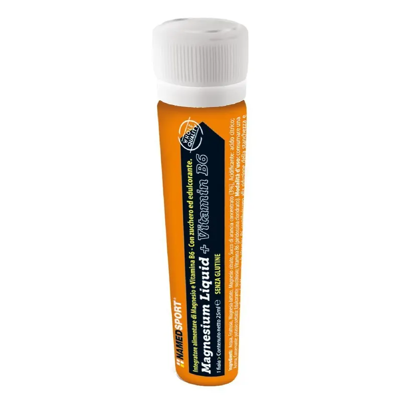 NAMEDSPORT® Magnesium Liquid + Vitamin B6 - Risparmia il 10% con il codice: named0926