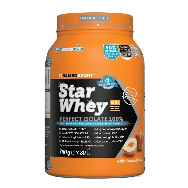 NAMEDSPORT® Star Whey Delice Hazelnut Flavour