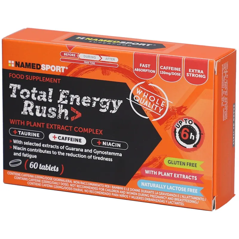NAMEDSPORT® Total Energy Rush> Compresse