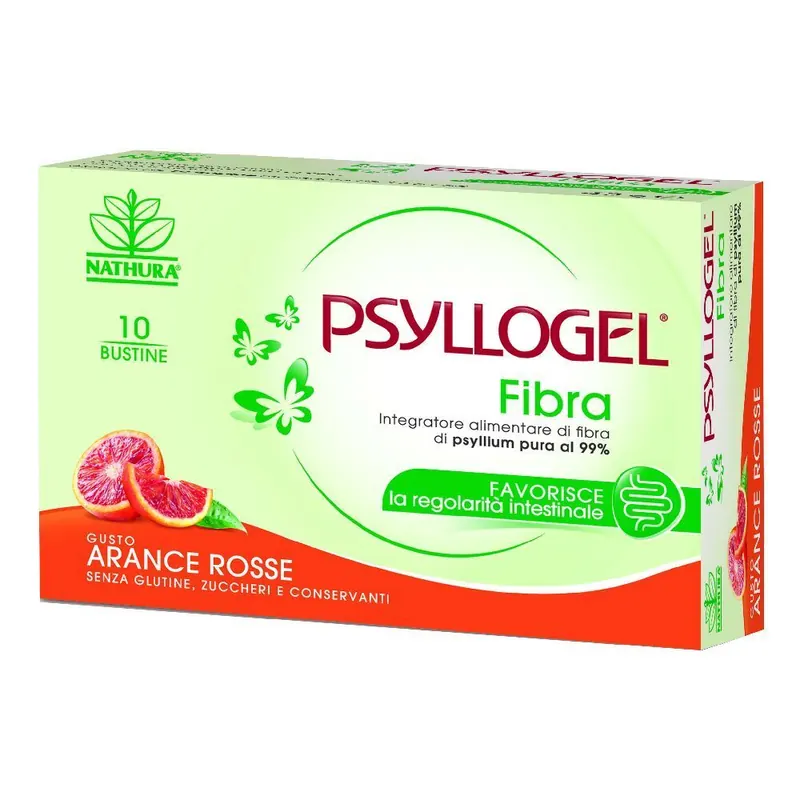 NATHURA PSYLLOGEL® Fibra Gusto Arance Rosse
