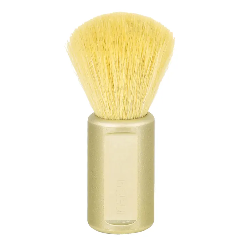 Natu pennello da barba sintetico oro
