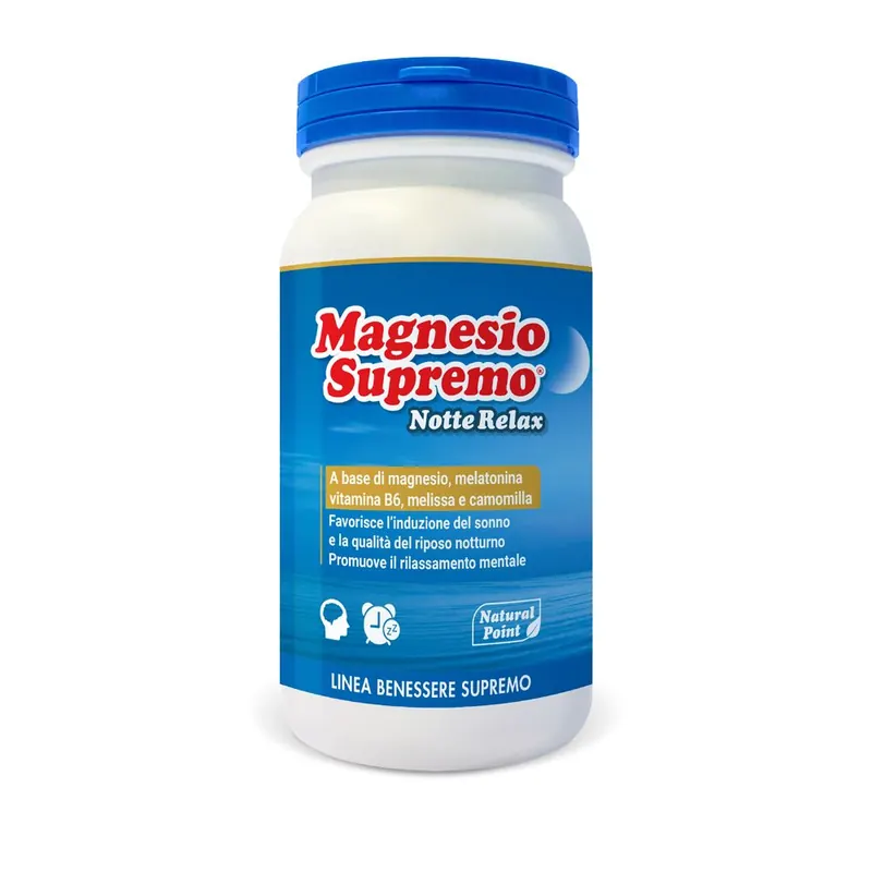 Natural Point Magnesio Supremo® Notte Relax - Risparmia il 10% con il codice: naturalpoint0926