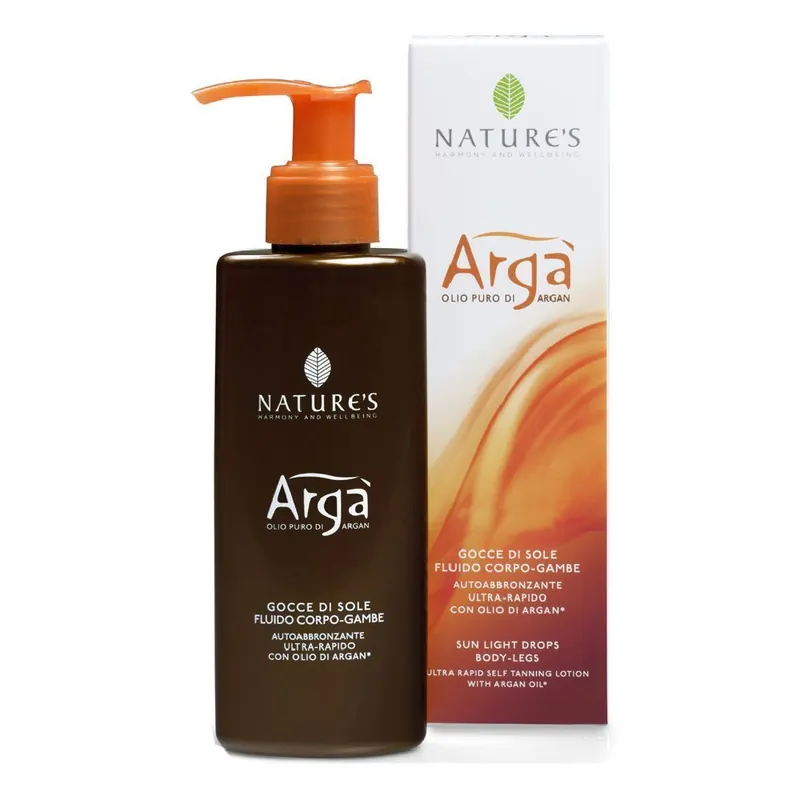 NATURE'S Argà Gocce di Sole Corpo Fluido Autoabbronzante