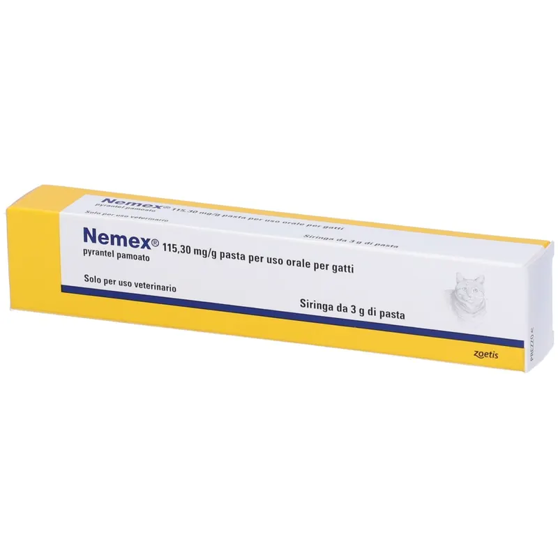 Nemex 115,30 Mg/G Pasta Per Uso Orale Per Gatti