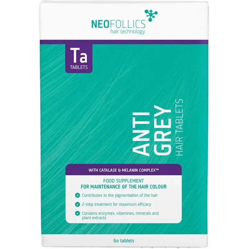 Neofollics Anti-Gray Hair Tablets, 60 pezzi