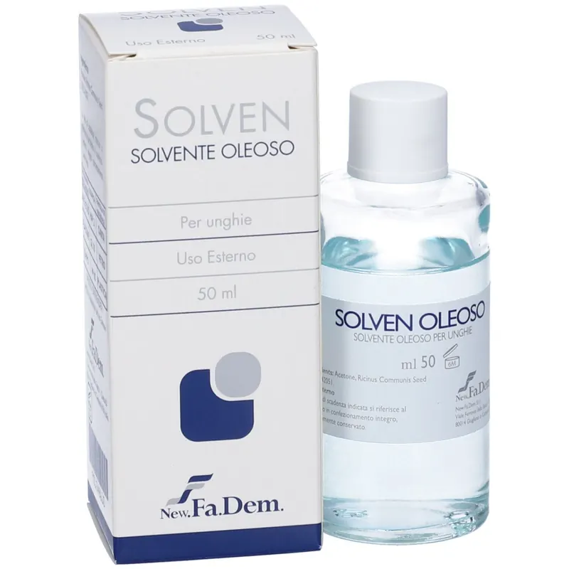 New.Fa.Dem. SOLVEN Solvente Oleoso