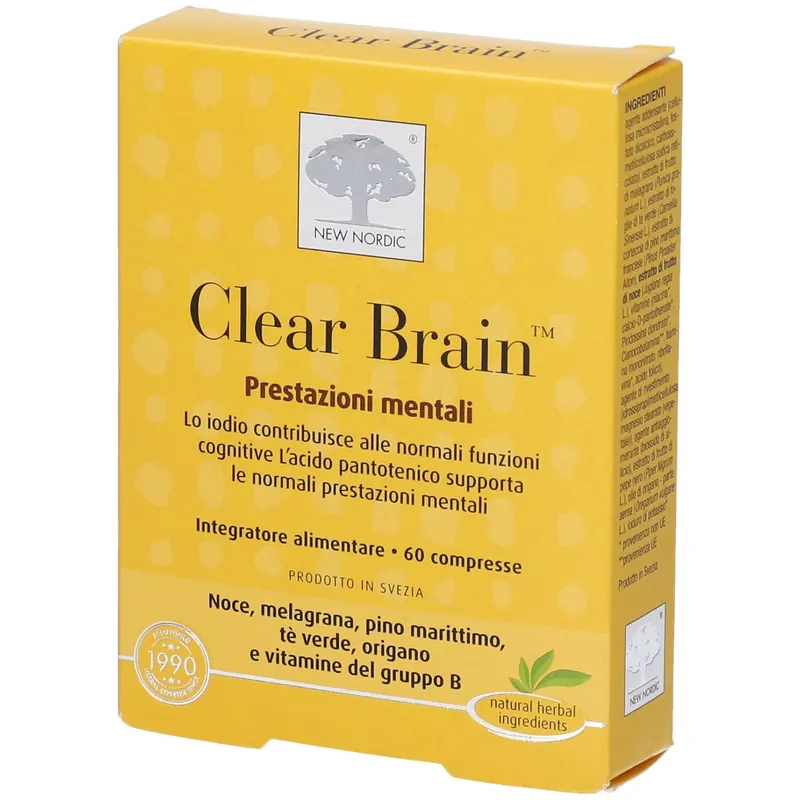 New Nordic Clear Brain Compresse