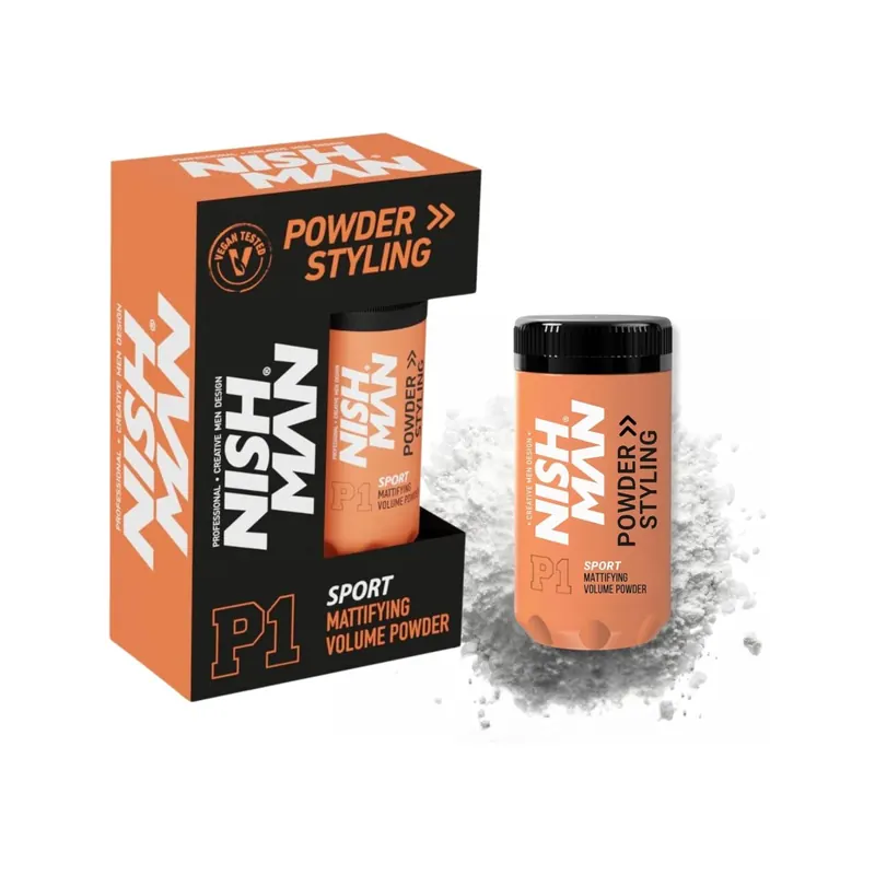Nishman Sport Powder Styling Mattifying Volume Light Control P1