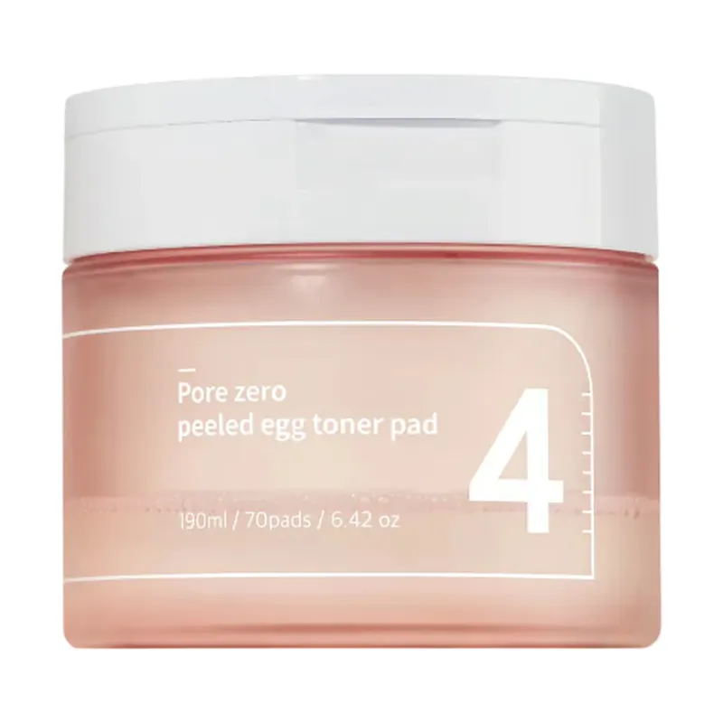 No.4 Pore Zero Peeled Egg Toner Pad 70pz NUMBUZIN | Pinalli