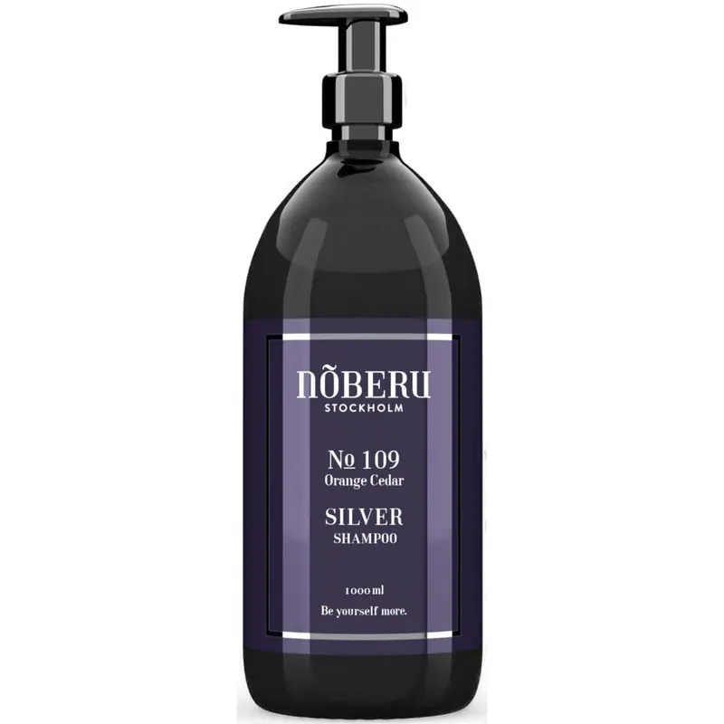 Noberu Of Sweden Orange Cedar Silver Shampoo 1L
