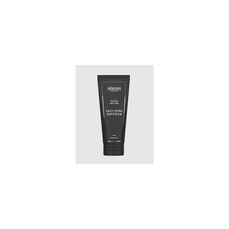 Noberu of Sweden Tobacco Vanilla Face & After Shave Balm 100ml